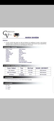 Maria Raheem Profile Picture