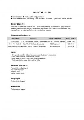 Mukhtar Ullah Profile Picture